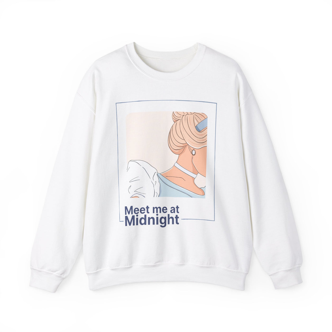 MEET ME AT MIDNIGHT SWEATSHIRT (GILDAN)