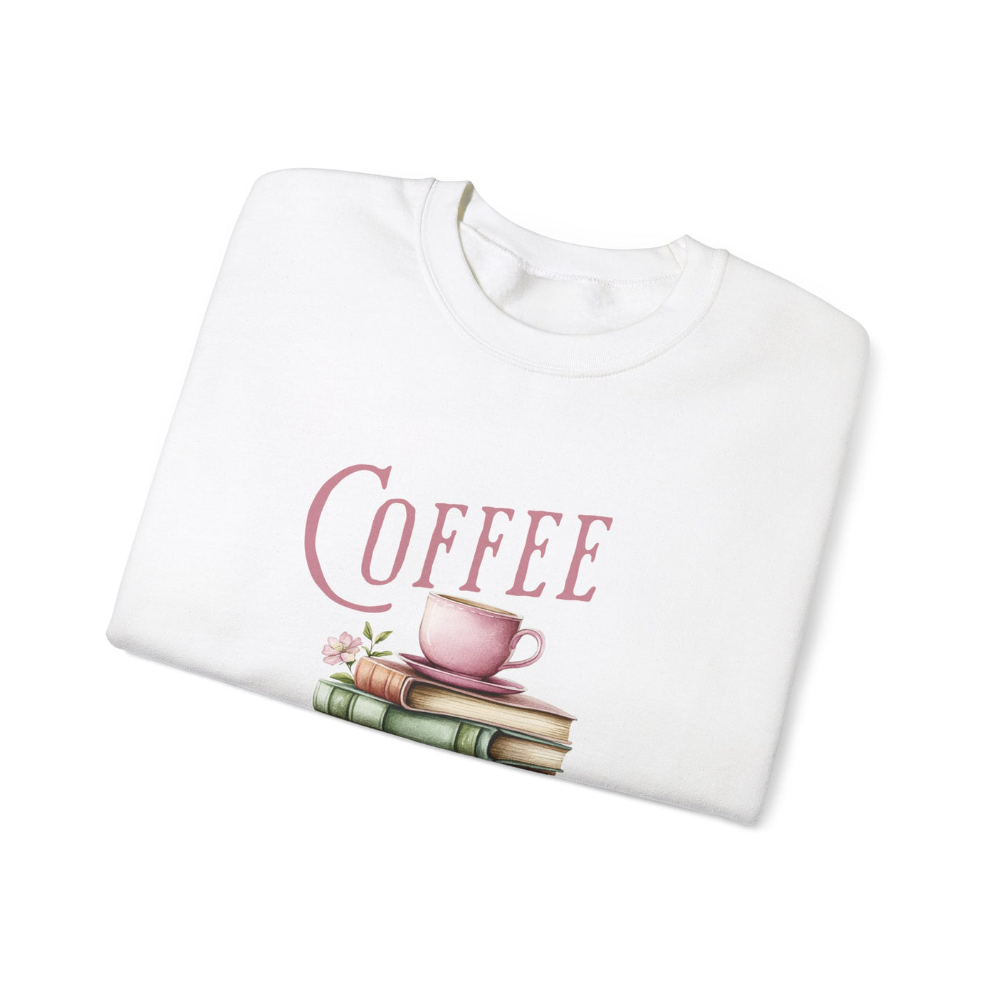 Coffee & Books Sweatshirt (GILDAN)