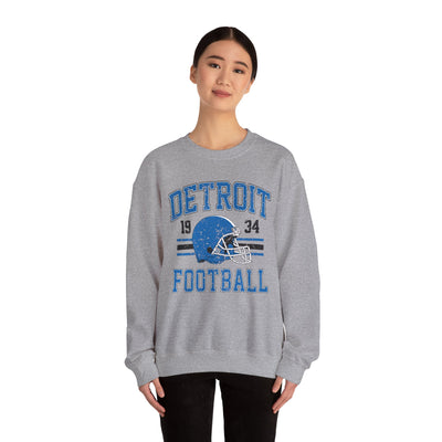 Detroit Football 1934 Distressed Sweatshirt (GILDAN)