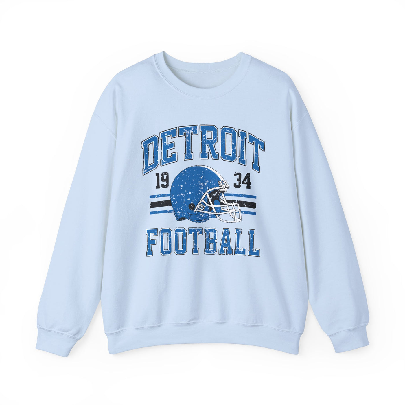 Detroit Football 1934 Distressed Sweatshirt (GILDAN)