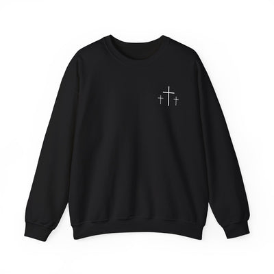 FAITH OVER FEAR SWEATSHIRT 2 SIDED PRINT (GILDAN)