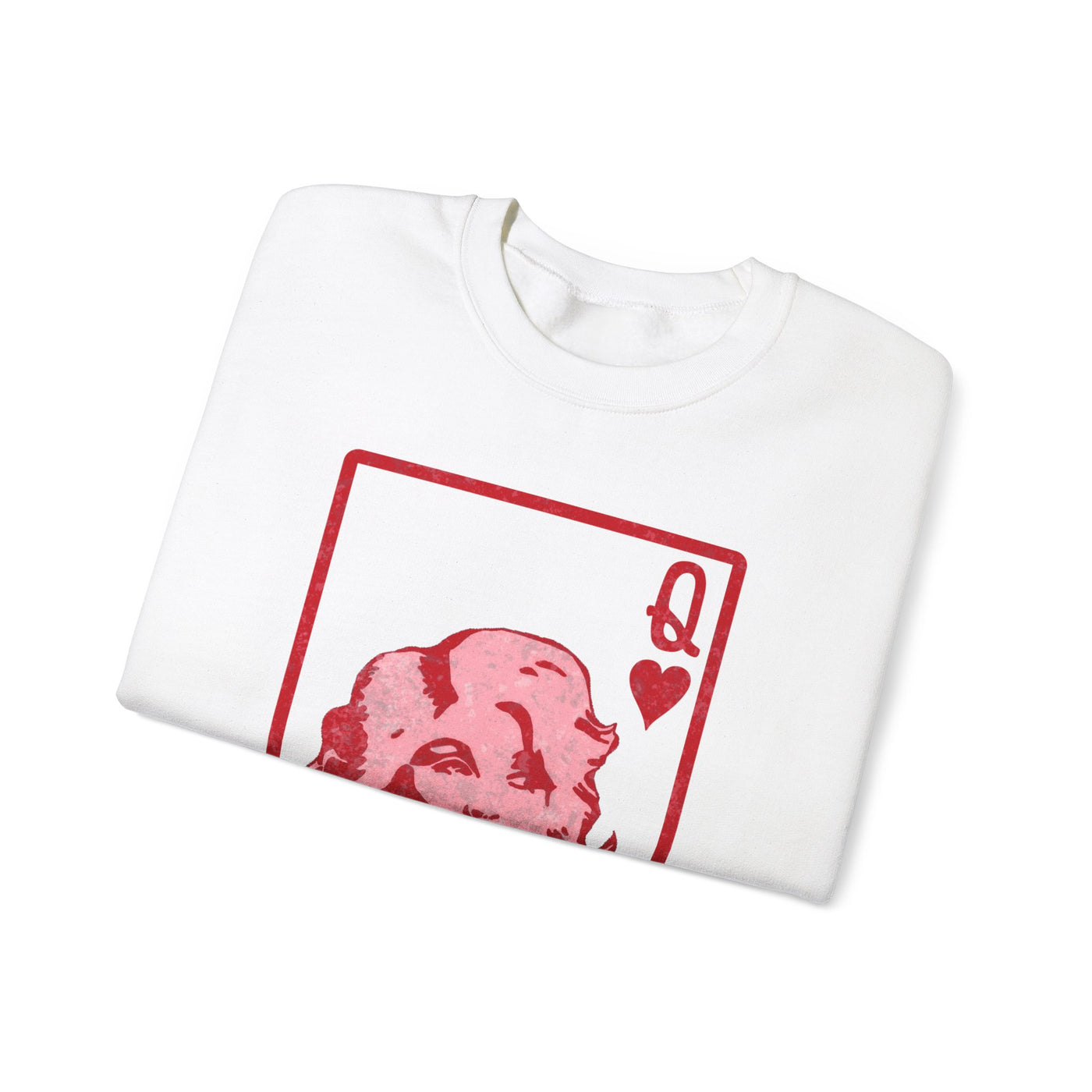 QUEEN OF HEARTS SWEATSHIRT (GILDAN)