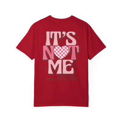 "It’s Not Me, It’s You" 2 sided print T-Shirt (Comfort Colors)