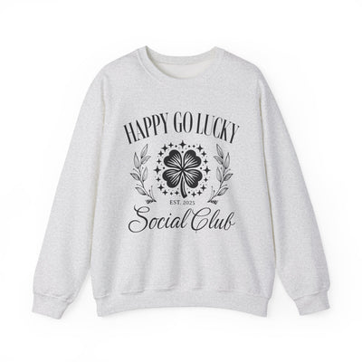 Happy Go Lucky Social Club Sweatshirt (GILDAN)