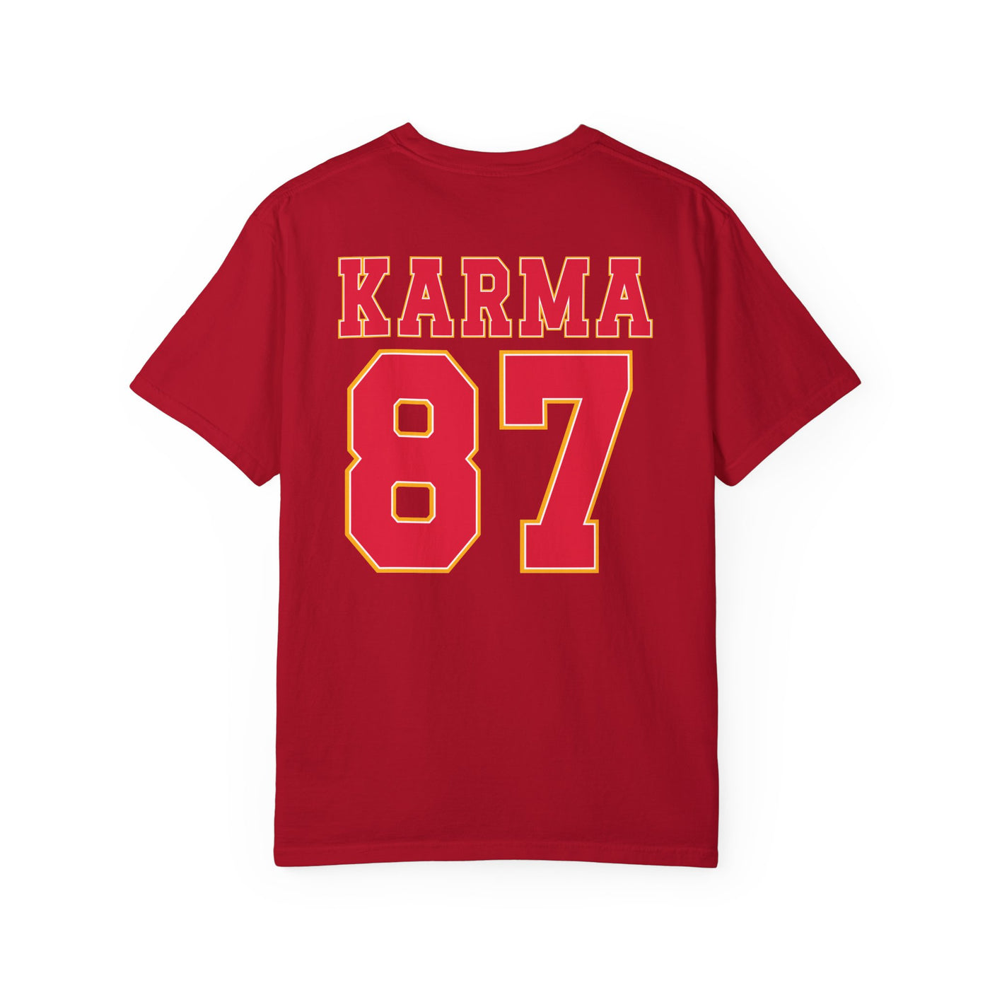 87 Karma 2 Sided Print T-shirt (Comfort Colors)