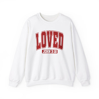 Loved John 3:16 Sweatshirt (GILDAN)