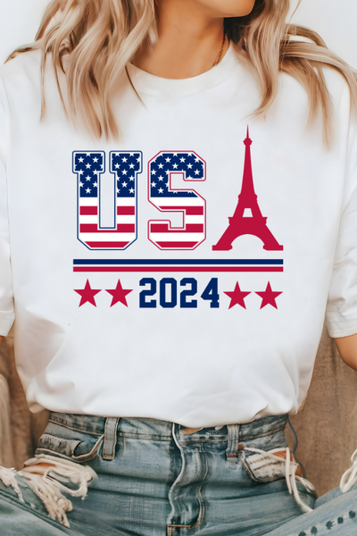 TEAM USA OLYMPICS TEE (COMFORT COLORS)