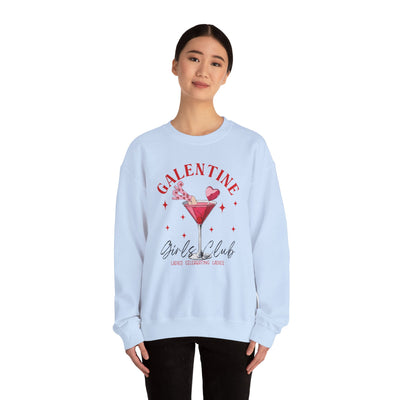 Galentine Girl’s Club Graphic Sweatshirt 🍸✨ (GILDAN)