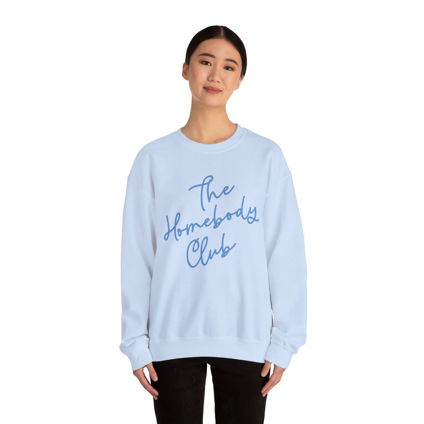 The Homebody Club Graphic Sweatshirt 🏡✨ (GILDAN)