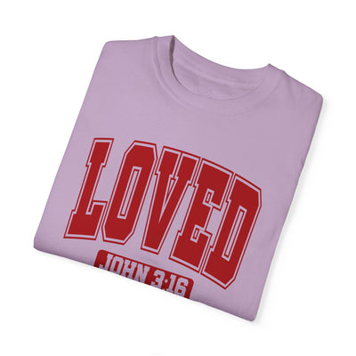 Loved John 3:16 T-shirt (Comfort Colors)