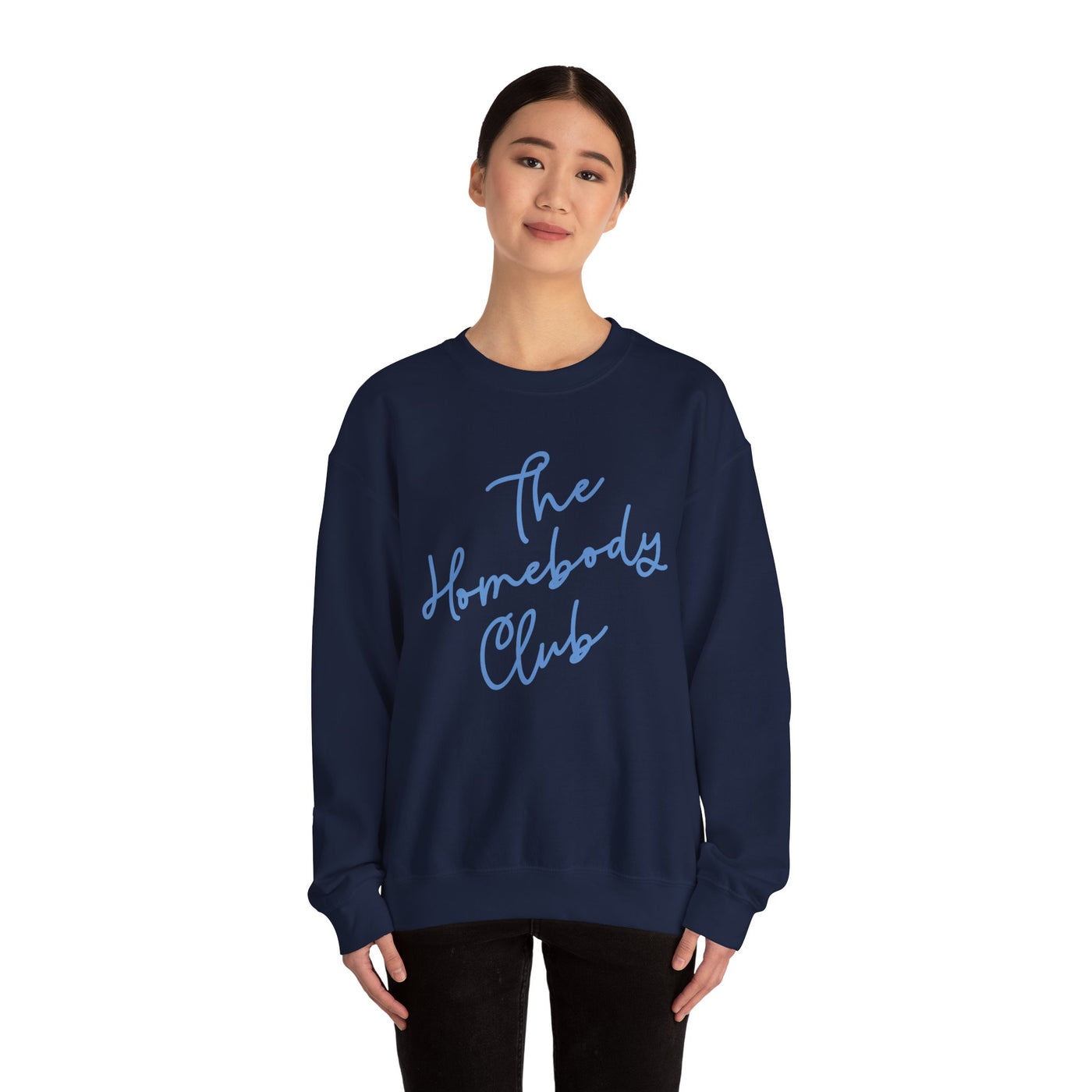 The Homebody Club Graphic Sweatshirt 🏡✨ (GILDAN)