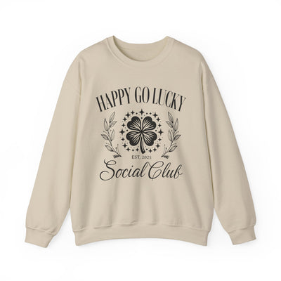 Happy Go Lucky Social Club Sweatshirt (GILDAN)