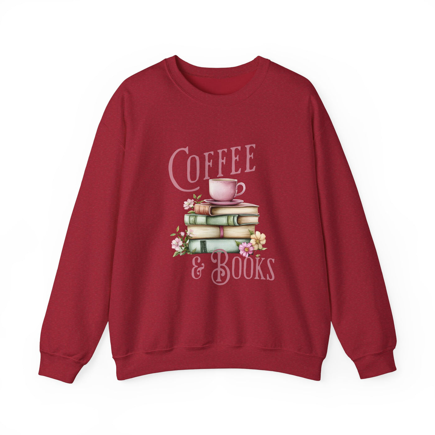 Coffee & Books Sweatshirt (GILDAN)