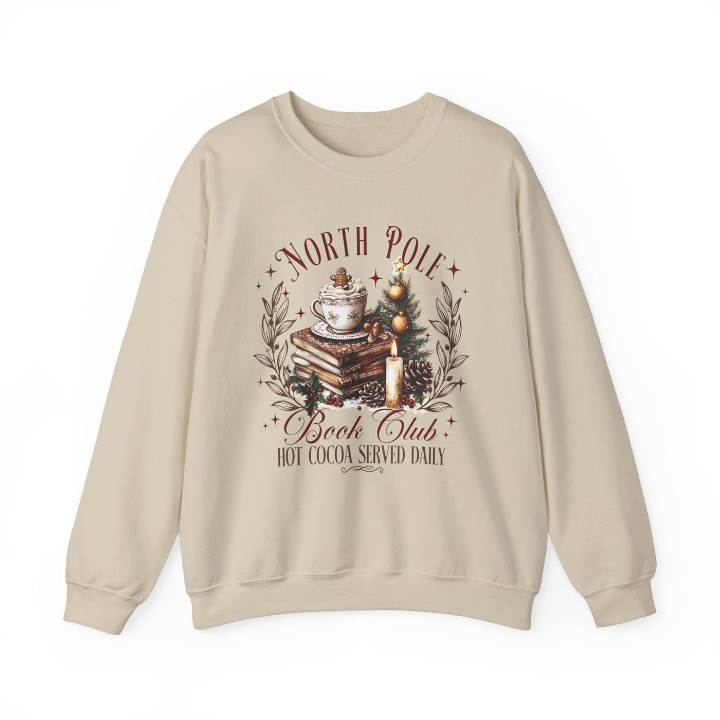 NORTH POLE BOOK CLUB SWEATSHIRT (GILDAN)