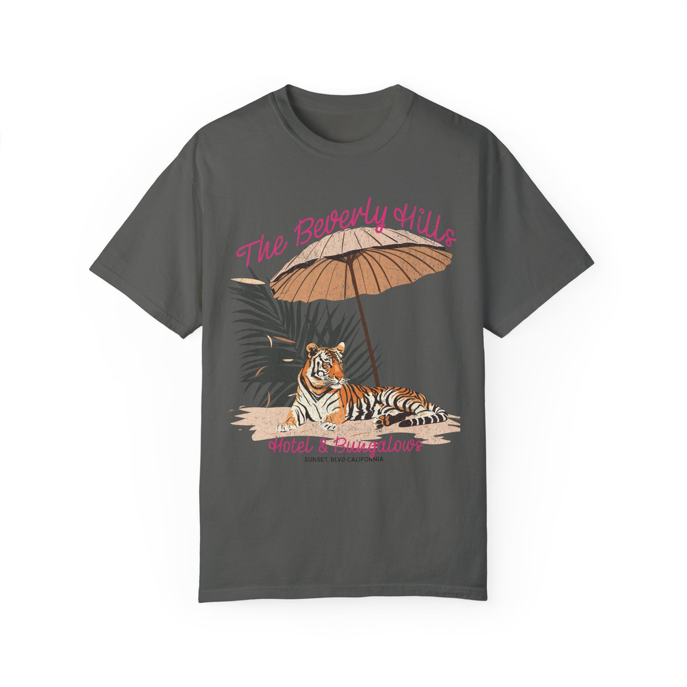 Beverly Hills Hotel & Bungalows Graphic T-Shirt (Comfort Colors)