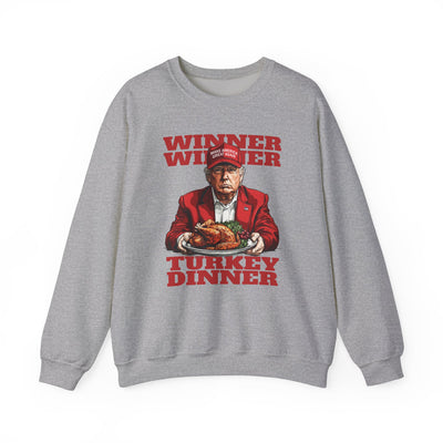 WINNER WINNER TURKEY DINNER SWEATSHIRT (GILDAN)