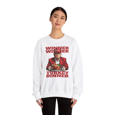 WINNER WINNER TURKEY DINNER SWEATSHIRT (GILDAN)