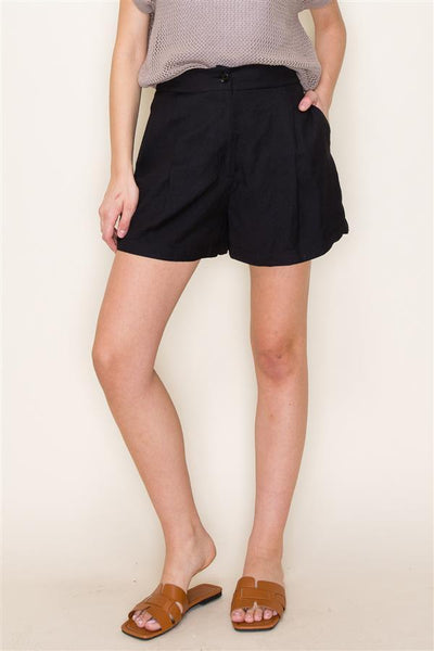 AURORA SHORTS , , It's NOMB , BLACK SHORTS, WIDE LEG BLACK SHORTS , It's NOMB , itsnomb.com