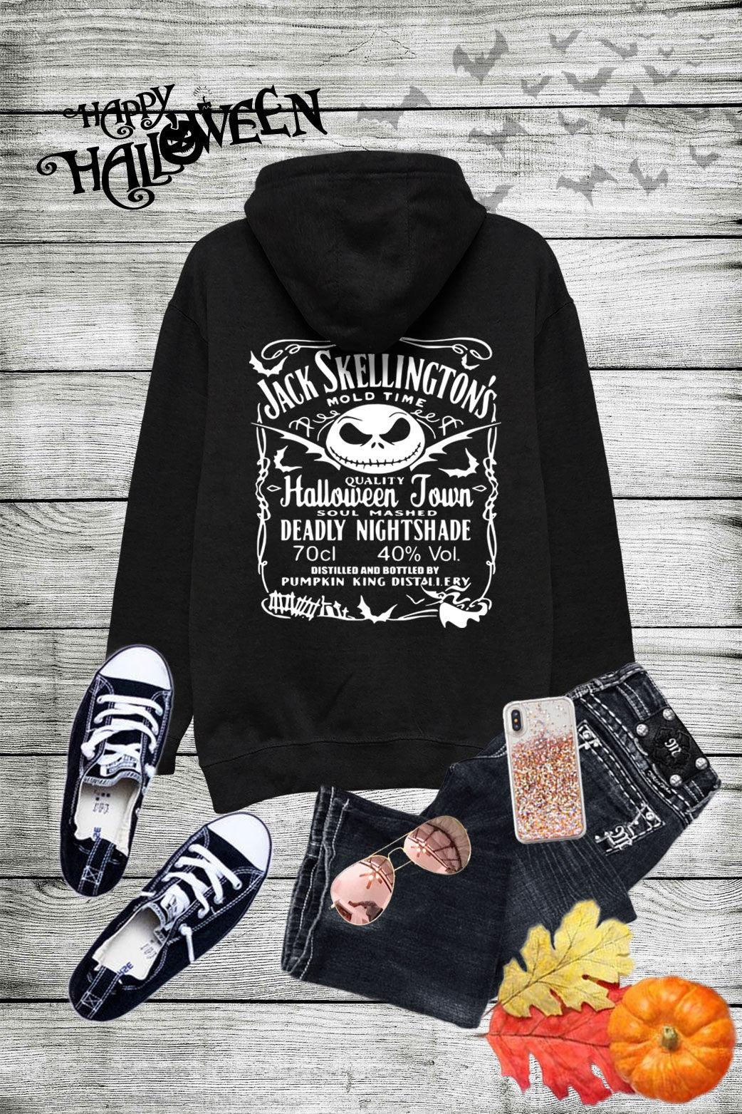 JACK SKELLINGTON HOODIE (PLUS AVAILABLE) , T-SHIRT , it’sNOMB. The Label , BLACK NIGHTMARE BEFORE CHRISTMAS HOODIE, GRAPHIC, HALLOWEEN, JACK SKELLINGTON AND JACK DANIELS GRAPHIC, JACK SKELLINGTON HOODIE , It's NOMB , itsnomb.com