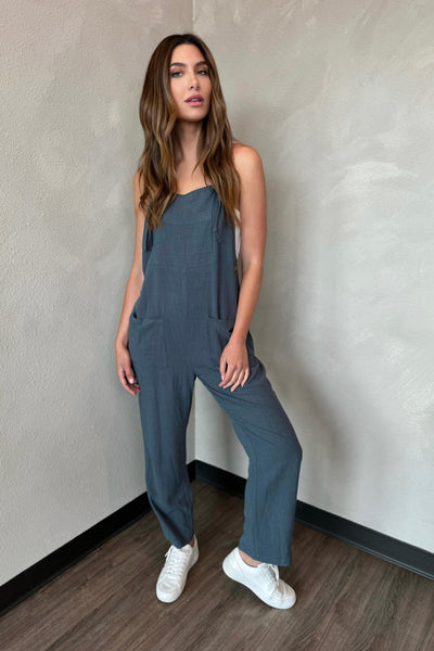 LOVELY IN LINEN OVERALLS , Jumpsuits & Rompers , It's NOMB , LINEN JUMPSUIT, teal overalls , It's NOMB , itsnomb.com